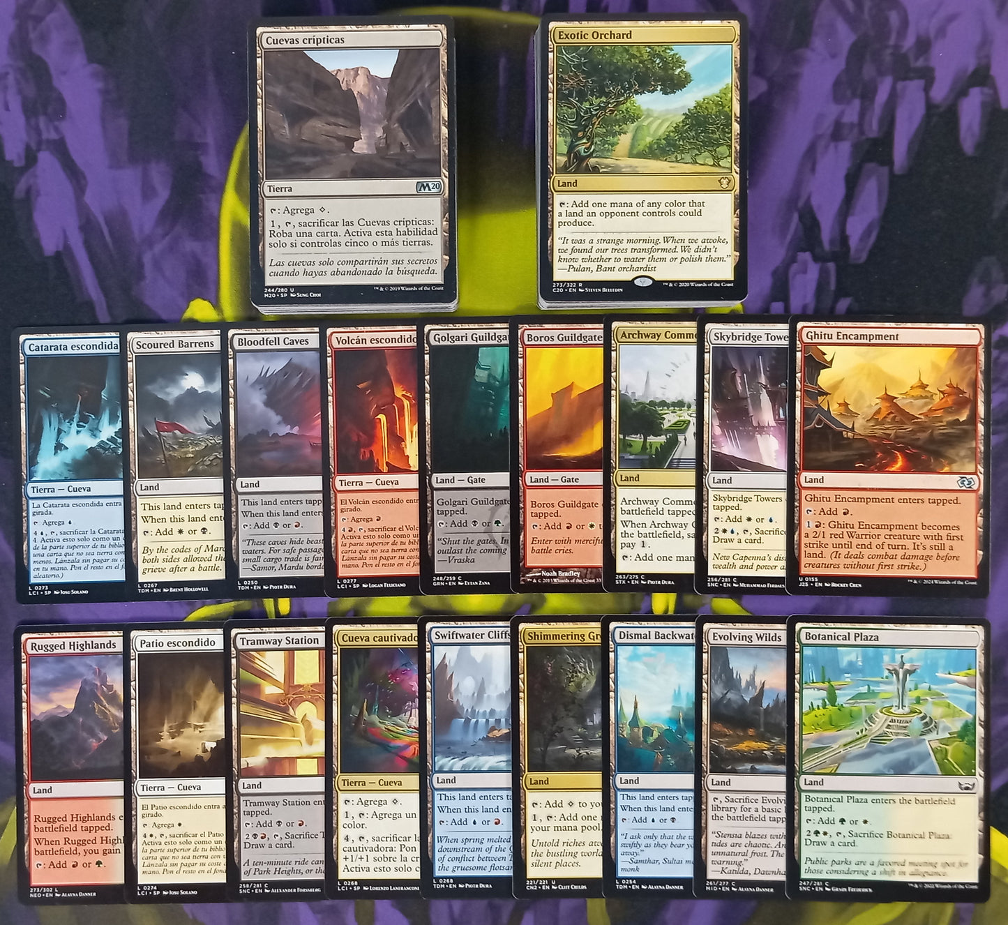 100 Tierras No Básicas MTG