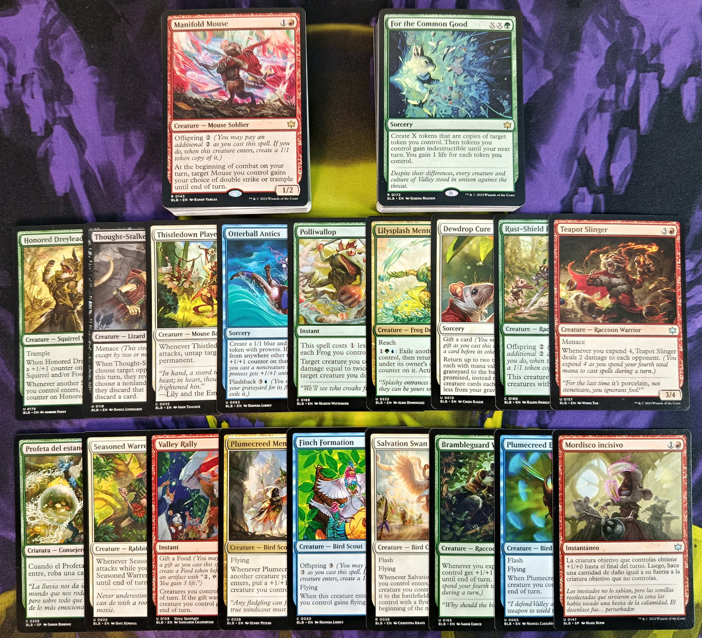 100 Cartas Bloomburrow