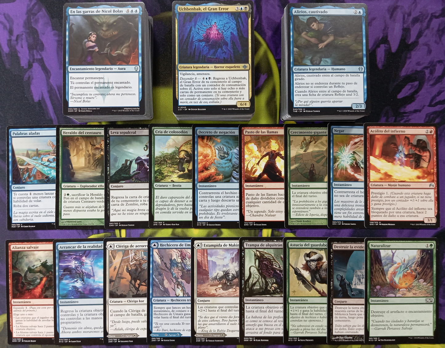 LOTE 500 Cartas CASTELLANO