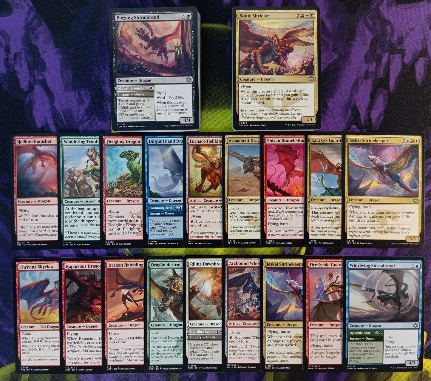 Lote Tribal 50 Dragones/Dragons