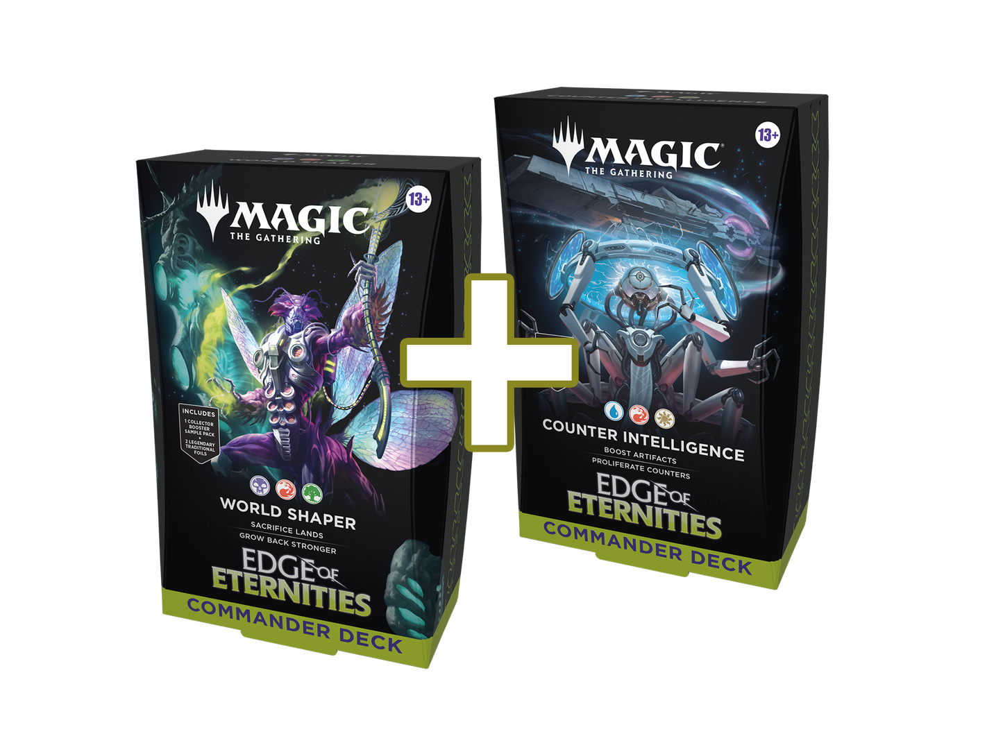 Conjunto Mazos de Commander Edge Of Eternities