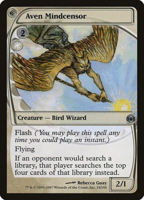 Aven Mindcensor/ Censurador aven NM+