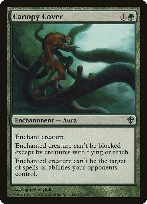 Canopy Cover/ Amparo de la enramada NM+