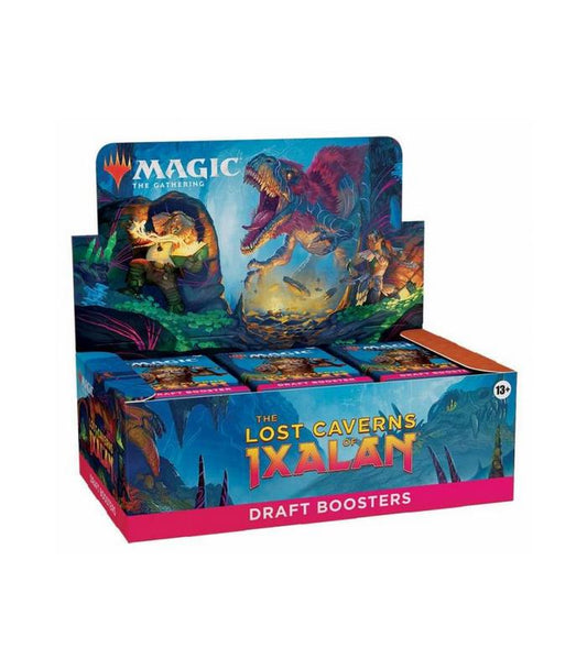 Caja de sobres de draft de Las Cavernas Perdidas de Ixalan