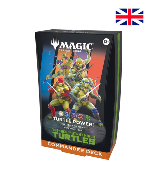 Mazo de Commander: TURTLE POWER Teenage Mutant Ninja Turtles
