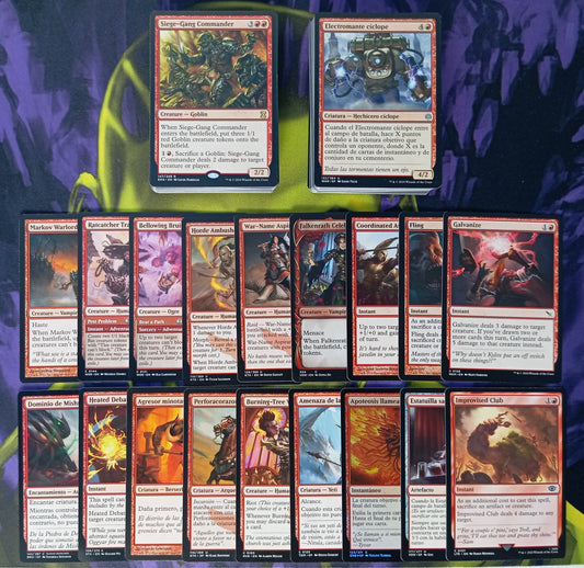 100 Cartas Rojas SIN REPETIR