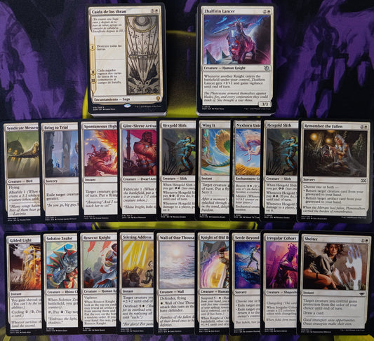 100 Cartas Blancas SIN REPETIR