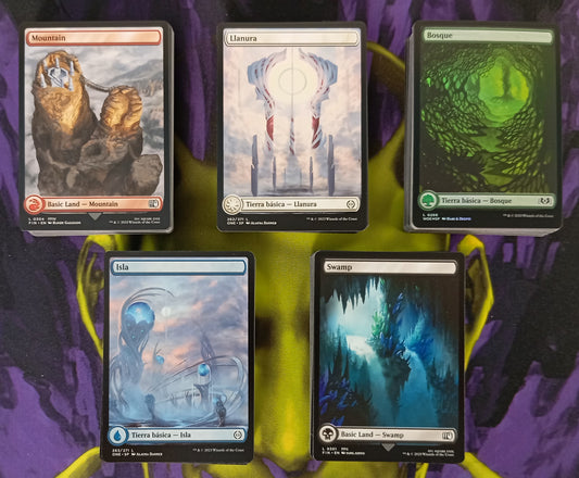 LOTE 200 Tierras Básicas Magic The Gathering