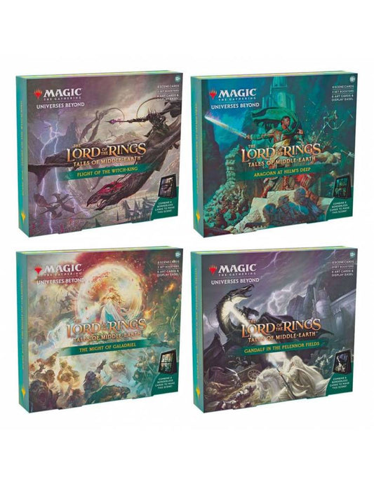 Conjunto de Cajas de Escena de Lord Of The Rings Inglés