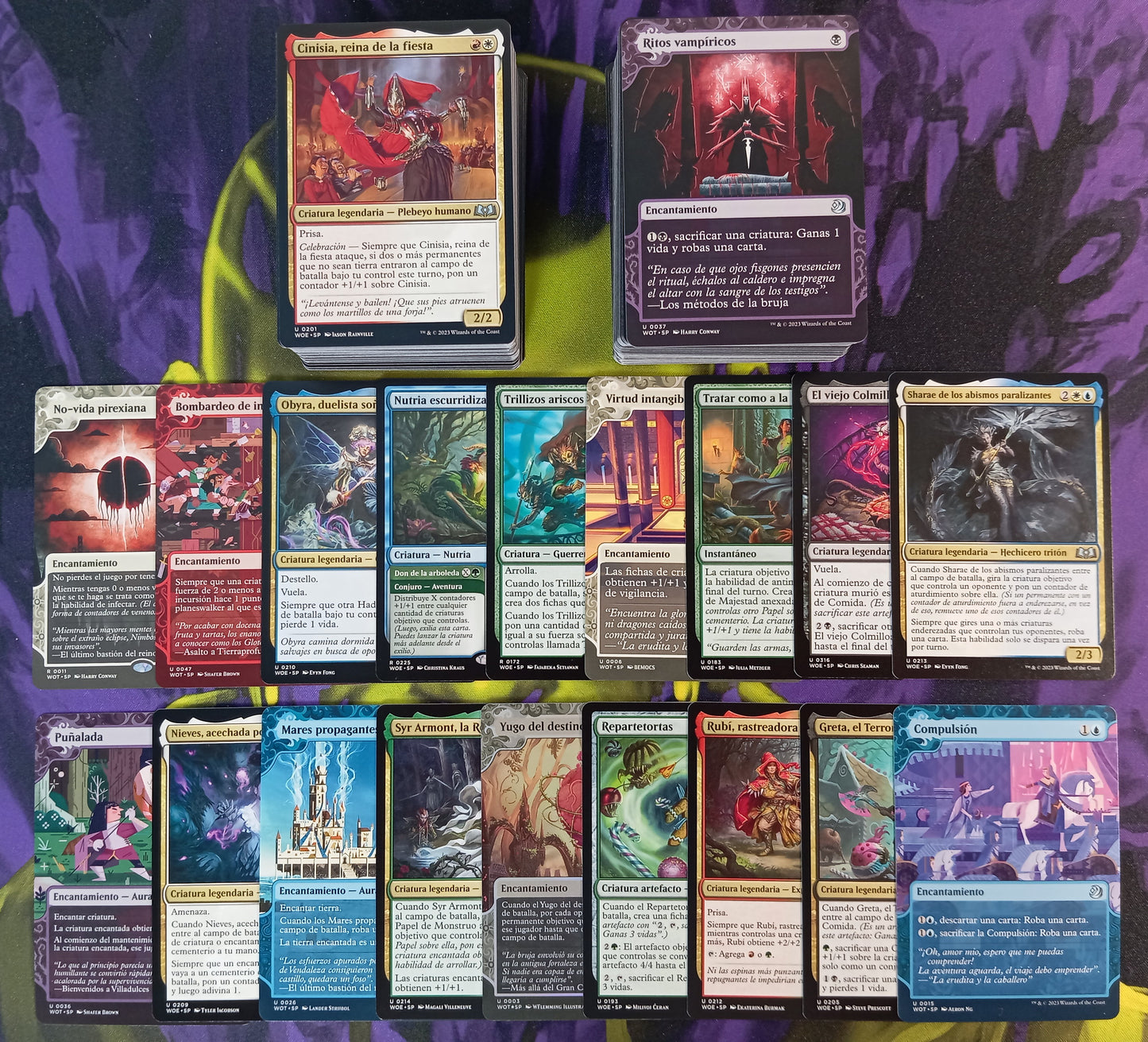 Lote 300 Cartas de Wilds Of Eldraine