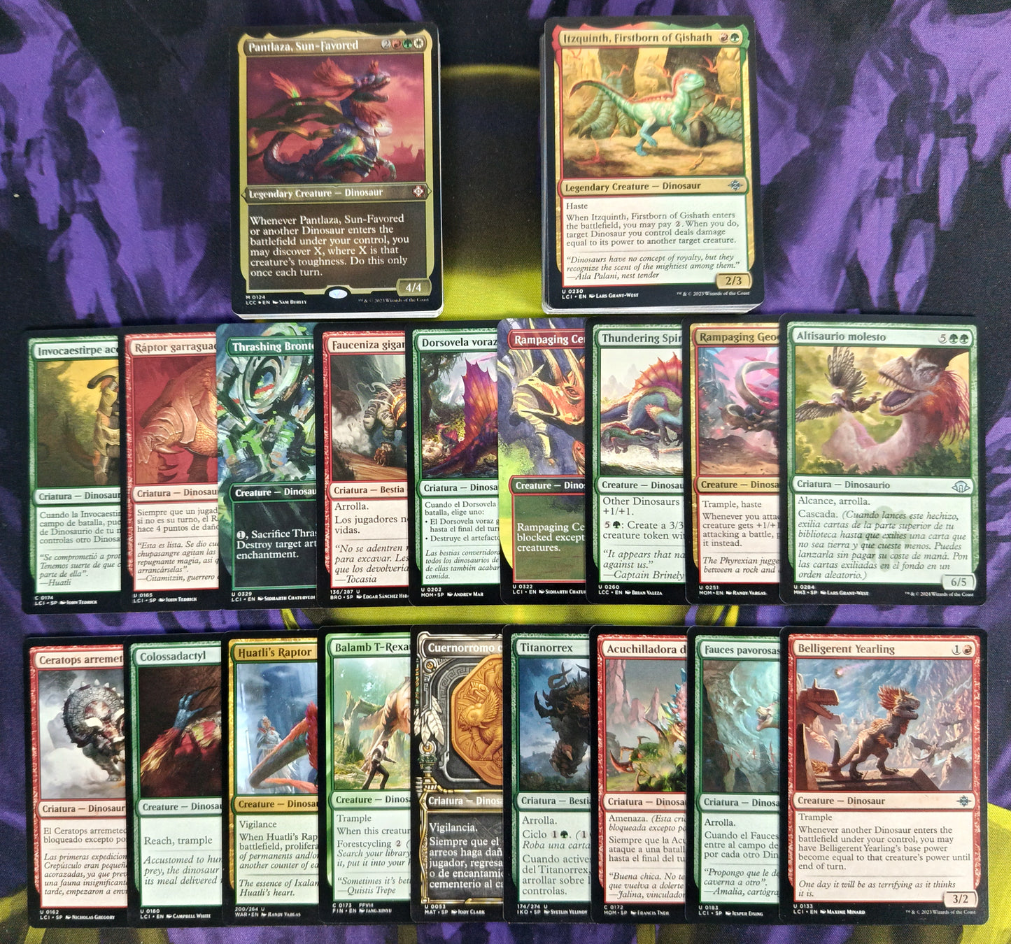 LOTE Tribal 50 Dinosaurios