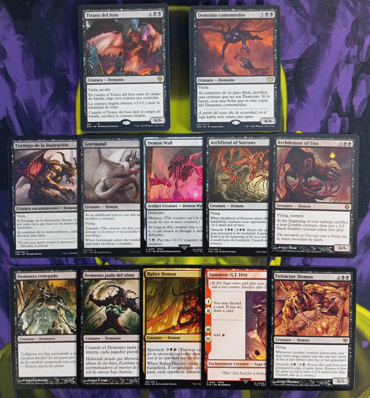 Lote Tribal 25 Demonios