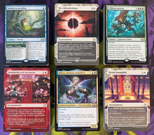 Lote 300 Cartas de Wilds Of Eldraine