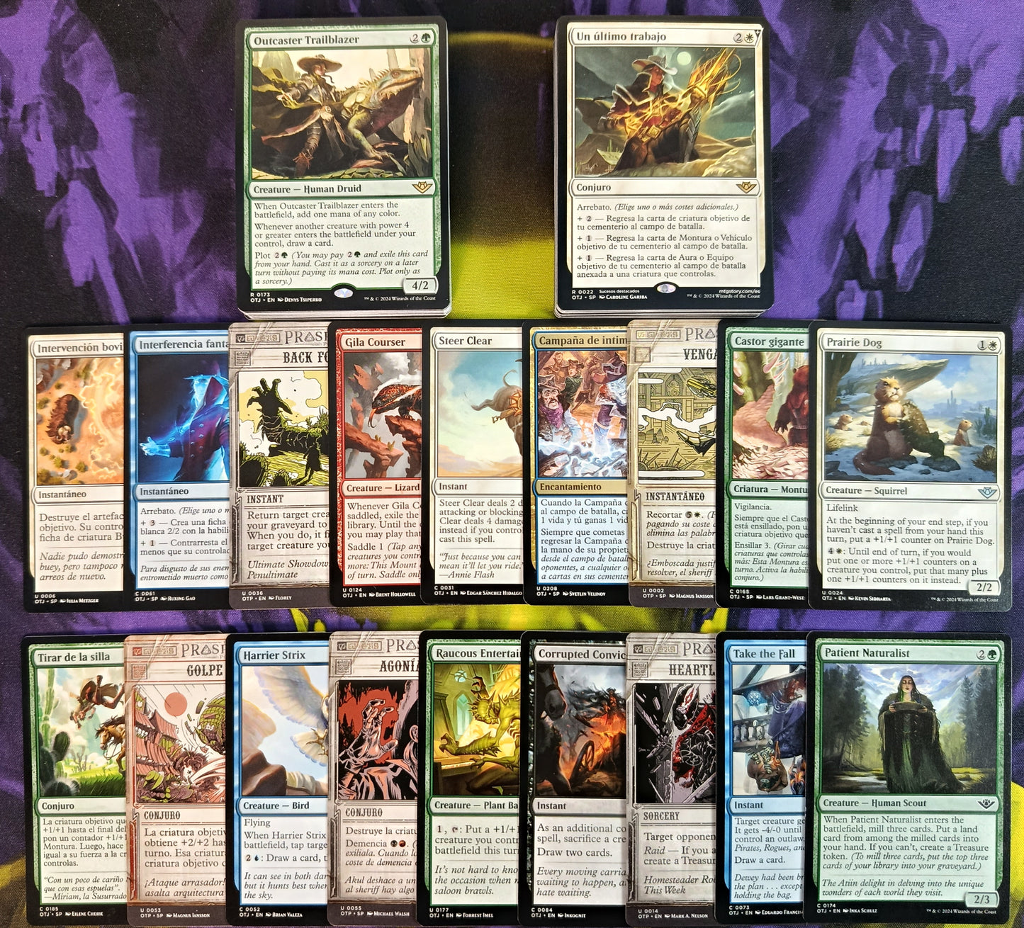 50 Cartas Marvel Spiderman