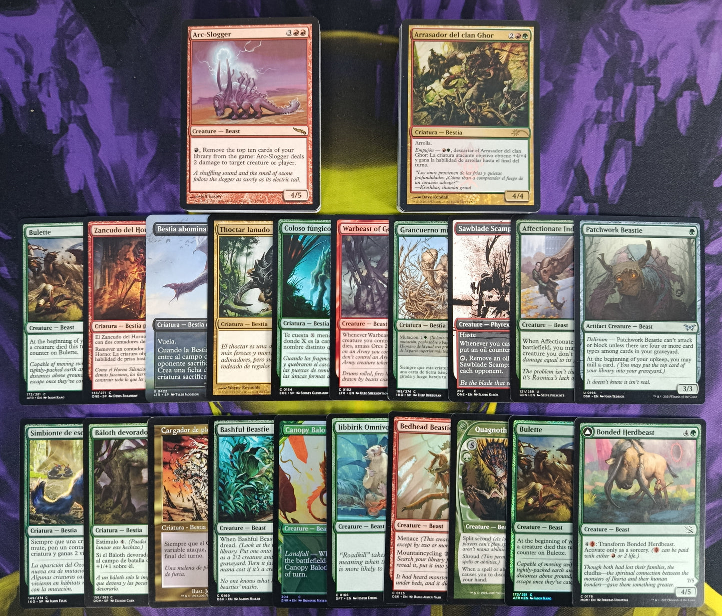 Lote Tribal 50 Bestias/Beasts