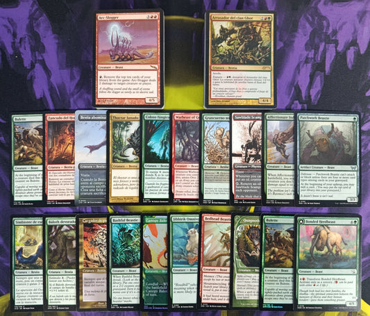 Lote Tribal 50 Bestias/Beasts