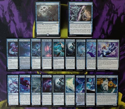 100 Cartas Azules SIN REPETIR