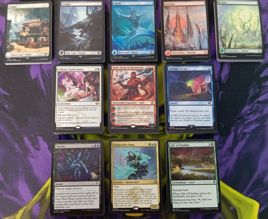 LOTE 500 Cartas+100 Tierras