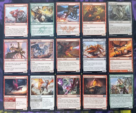 Lote Tribal 16 Dragones Sin Repetir