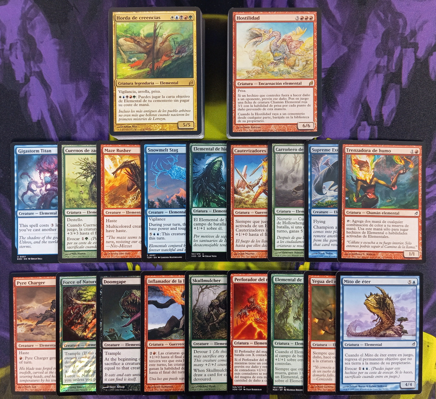 Lote Tribal 50 Elementales