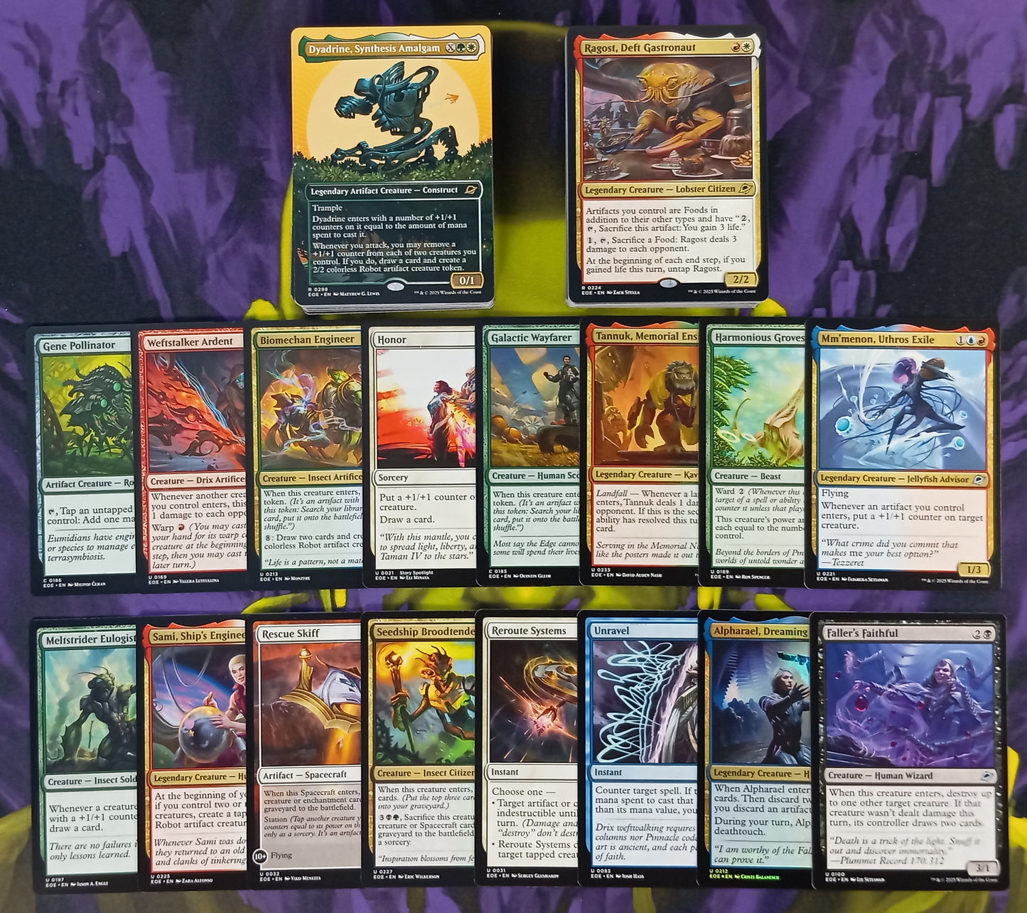 Lote 100 Cartas Sin Repetir Edge Of Eternities