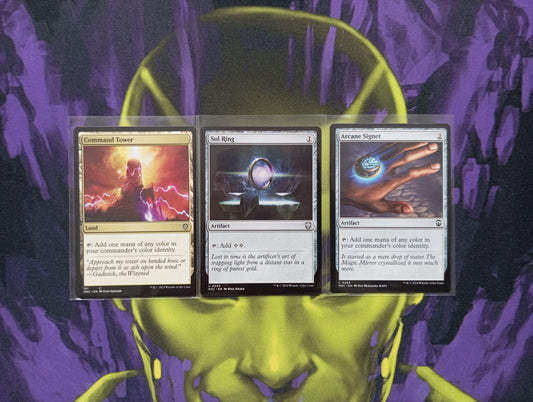 Lote Clásico: 3 Cartas Commander