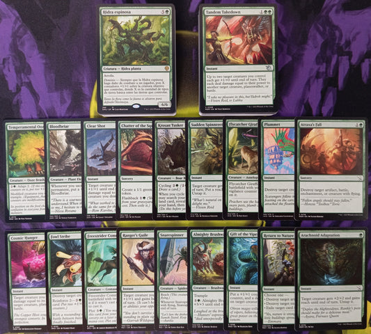 100 Cartas Verdes SIN REPETIR