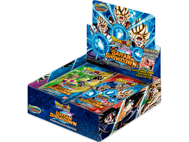 Caja de sobres B15-Saiyan Showdown Inglés