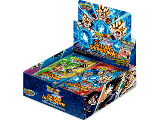 Caja de sobres B15-Saiyan Showdown Inglés