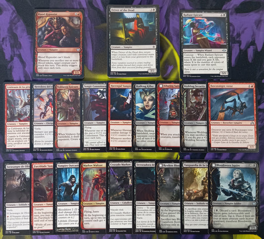 Lote 50 Vampiros Sin Repetir
