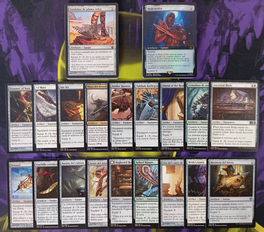 Lote 50 Cartas Equipos/Equipments