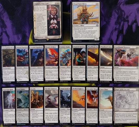 100 Cartas Blancas SIN REPETIR