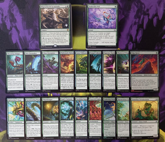 100 Cartas Verdes SIN REPETIR