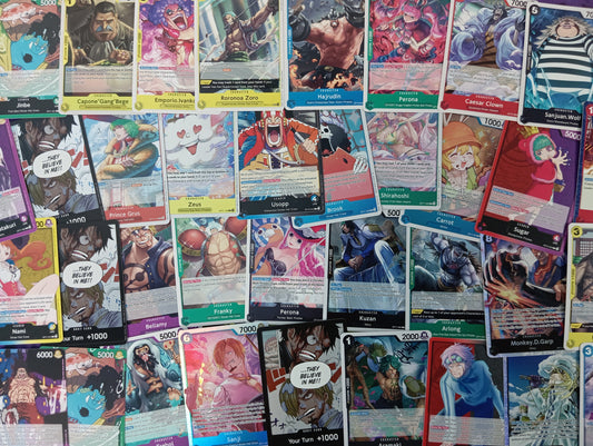 100 Cartas Aleatorias ONE PIECE TCG