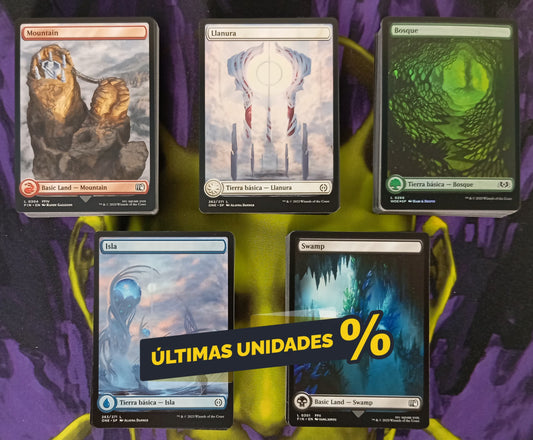200 Tierras Básicas Magic The Gathering