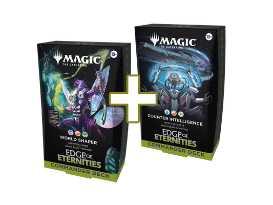 Conjunto Mazos de Commander Edge Of Eternities
