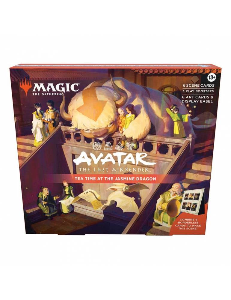 Scene Box Tea Time at The Jasmine Dragon Avatar: The Last Airbender