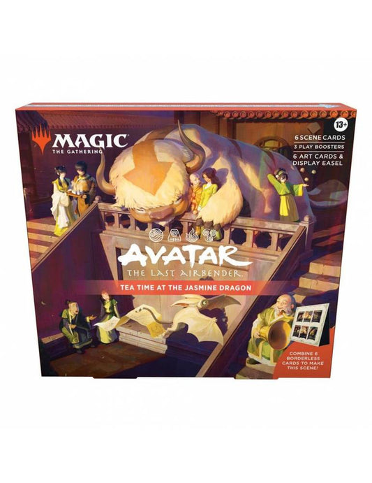 Scene Box Tea Time at The Jasmine Dragon Avatar: The Last Airbender