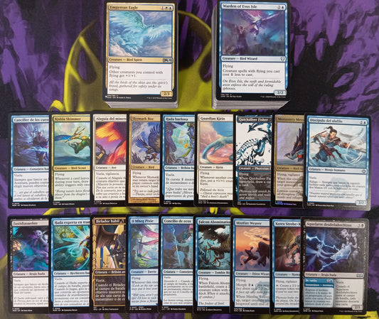 Lote 100 Cartas Voladoras