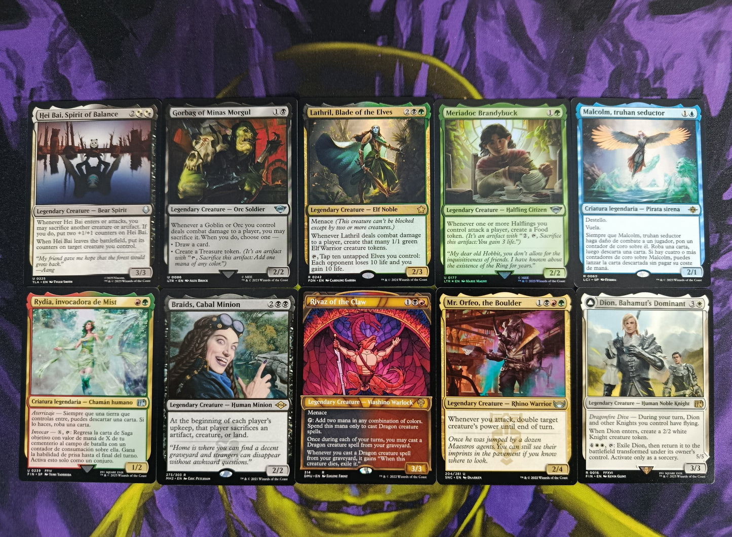 Lote 10 Comandantes Aleatorios