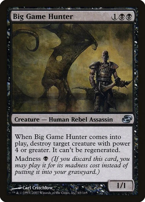 Big Game Hunter/ Cazador de caza mayor NM+