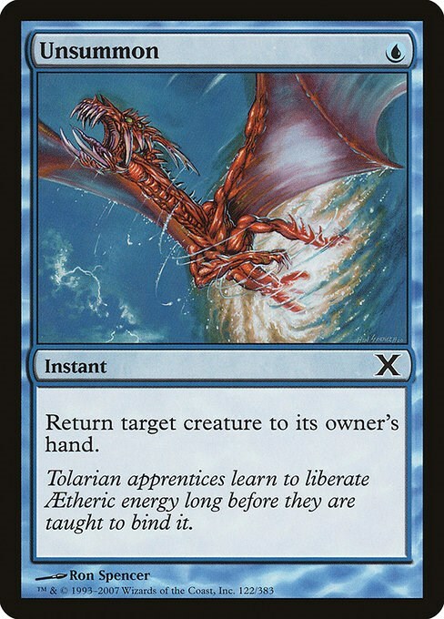 Unsummon/ Anular invocación NM+